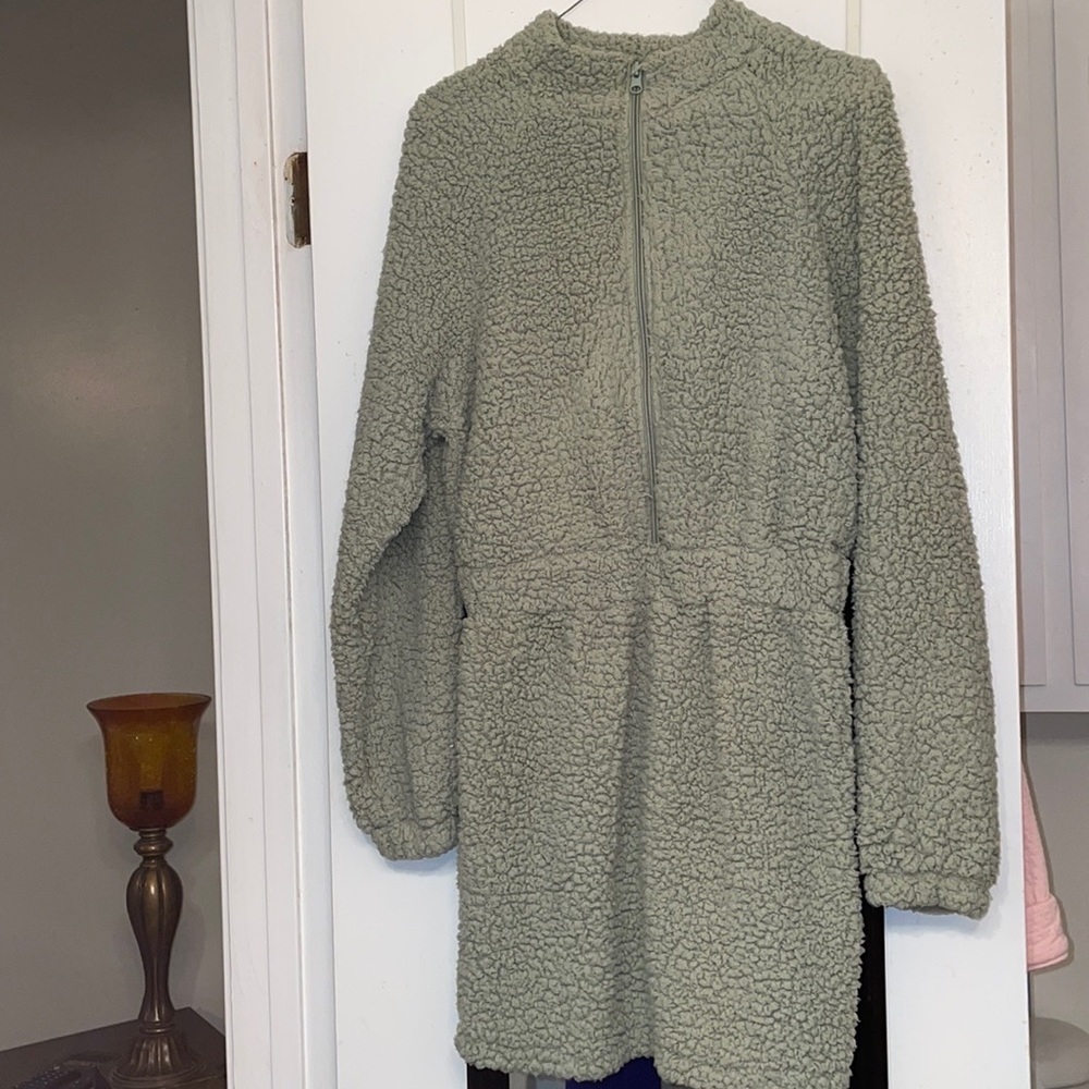 Fashion Nova. Fleece Dress.